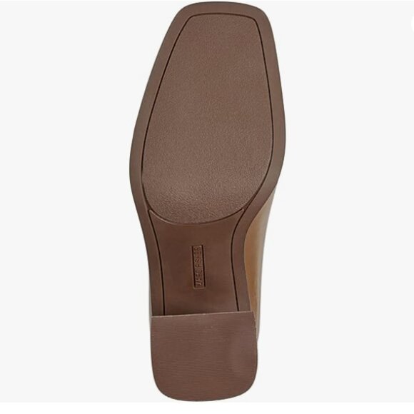 NEW MARC FISHER Harlae Heeled Bit Loafers nut for women 253 - Picture 5 of 7